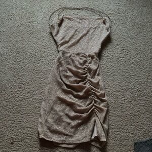 sparkly mini dress